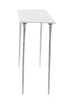 Top 10 💯 Glam Aluminum Console Table by Monroe Lane 👍 -Monroe Lane Sales Belk 16458