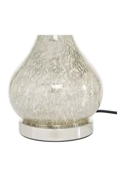 Outlet 💯 Glam Glass Table Lamp by Monroe Lane 🛒 -Monroe Lane Sales Belk 16462