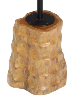 Discount 💯 Contemporary Teak Wood Accent Table by Monroe Lane ✔️ -Monroe Lane Sales Belk 16501