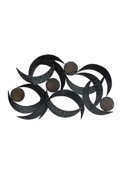 Hot Sale ✔️ Contemporary Metal Wall Decor by Monroe Lane 😀 -Monroe Lane Sales Belk 16524