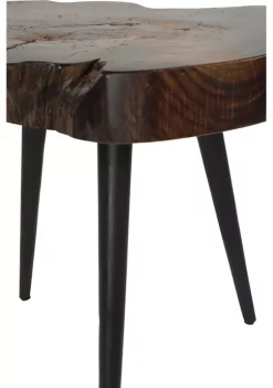 Best Sale 🎁 Contemporary Wood Accent Table by Monroe Lane ⭐ -Monroe Lane Sales Belk 16529