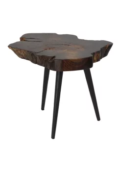 Best Sale 🎁 Contemporary Wood Accent Table by Monroe Lane ⭐ -Monroe Lane Sales Belk 16531
