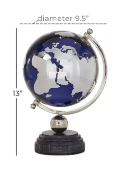 Wholesale ❤️ Coastal Marble Globe by Monroe Lane 🥰 -Monroe Lane Sales Belk 16609