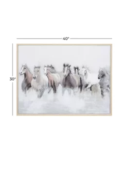 Best Sale 🔥 Modern Farmhouse Canvas Framed Wall Art by Monroe Lane 👏 -Monroe Lane Sales Belk 1662