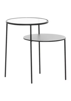 Cheapest 🌟 Modern Metal Accent Table by Monroe Lane 🎉 -Monroe Lane Sales Belk 16622