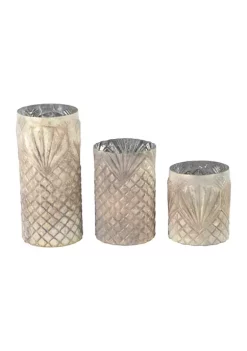 Best reviews of 😍 Vintage Glass Candle Holder - Set of 3 by Monroe Lane ❤️