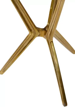 Best Sale ❤️ Modern Aluminum Accent Table by Monroe Lane 🧨 -Monroe Lane Sales Belk 16707