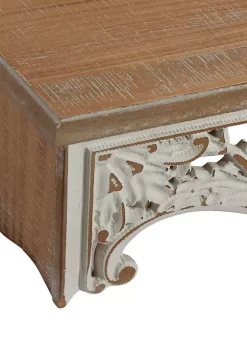 Best Pirce 🎉 Vintage Wood Wall Shelf - Set of 3 by Monroe Lane 🎉 -Monroe Lane Sales Belk 16718