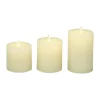 Outlet 😀 Traditional Wax Flameless Candle - Set of 3 by Monroe Lane 🥰