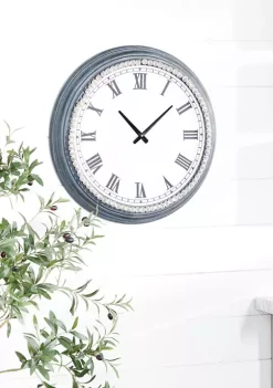 Top 10 🤩 Farmhouse Metal Wall Clock by Monroe Lane 🌟 -Monroe Lane Sales Belk 16766