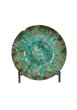 Best deal ❤️ Glam Glass Charger by Monroe Lane 🎉 -Monroe Lane Sales Belk 16778