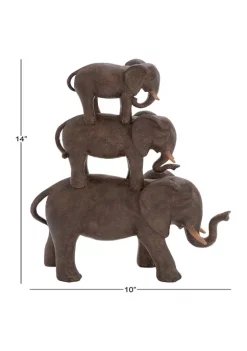 Best deal 🎉 Eclectic Polystone Sculpture by Monroe Lane 👏 -Monroe Lane Sales Belk 16783