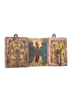 Buy 👍 Wood Vintage Wall Hook by Monroe Lane ⭐ -Monroe Lane Sales Belk 16857