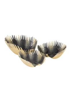 Discount π Contemporary Aluminum Decorative Bowl - Set of 3 by Monroe Lane π