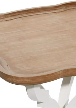 Buy ❤️ Farmhouse Wood Accent Table by Monroe Lane 💯 -Monroe Lane Sales Belk 16897