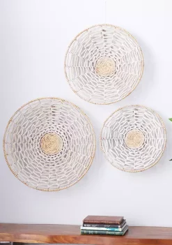 Best deal 😀 Coastal Seagrass Wall Decor - Set of 3 by Monroe Lane ✨