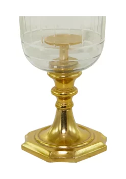 Top 10 ⌛ Glam Aluminum Hurricane Lamp by Monroe Lane 🧨 -Monroe Lane Sales Belk 16913