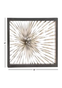 Wholesale 👍 Contemporary Metal Wall Decor by Monroe Lane 🎁 -Monroe Lane Sales Belk 16922