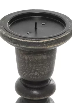 Hot Sale 👍 Traditional Wood Candle Holder - Set of 3 by Monroe Lane 😉 -Monroe Lane Sales Belk 16944