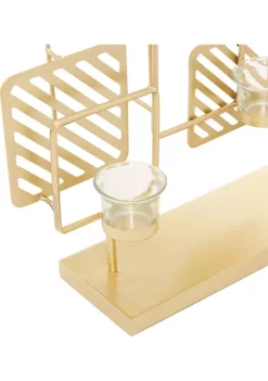 Cheap ⌛ Metal Contemporary Candelabra by Monroe Lane 👍 -Monroe Lane Sales Belk 16948