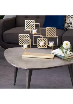 Cheap ⌛ Metal Contemporary Candelabra by Monroe Lane 👍 -Monroe Lane Sales Belk 16949