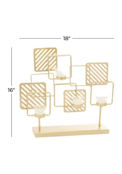 Cheap ⌛ Metal Contemporary Candelabra by Monroe Lane 👍 -Monroe Lane Sales Belk 16950