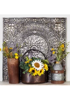 Best Sale 🎉 Rustic Metal Wall Decor by Monroe Lane 👍 -Monroe Lane Sales Belk 16999