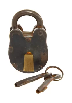 Best reviews of ๐ฅฐ Vintage Brass Lock And Key by Monroe Lane โ๏ธ