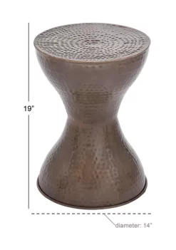 Buy 😉 Charlotte Hornets Buffalo Bills Boston Red Sox Appalachian State Mountaineers Industrial Metal Accent Table by Monroe Lane ⌛ -Monroe Lane Sales Belk 17024