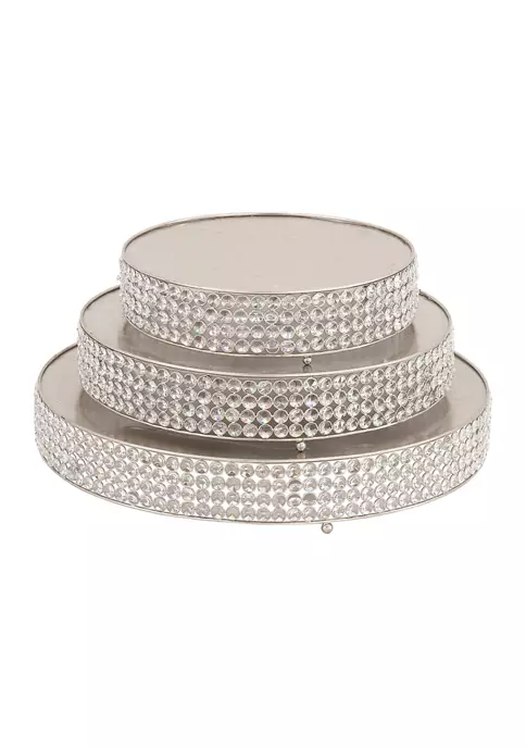 Best Sale β¨ Glam Metal Cake Stand - Set of 3 by Monroe Lane π₯ 6 Best Sale β¨ Glam Metal Cake Stand - Set of 3 by Monroe Lane π₯ - Image 6