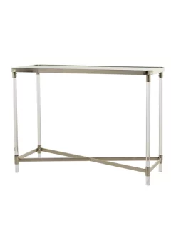 Hot Sale 😍 Contemporary Metal Console Table by Monroe Lane 😍 -Monroe Lane Sales Belk 17094