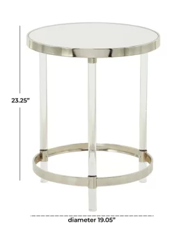 Deals 😉 Contemporary Acrylic Accent Table by Monroe Lane 😀 -Monroe Lane Sales Belk 17103