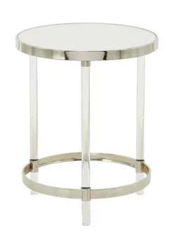 Deals 😉 Contemporary Acrylic Accent Table by Monroe Lane 😀 -Monroe Lane Sales Belk 17106
