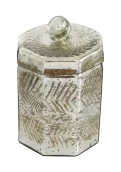 Best Sale 🌟 Vintage Glass Decorative Jars - Set of 3 by Monroe Lane 👏 -Monroe Lane Sales Belk 17111