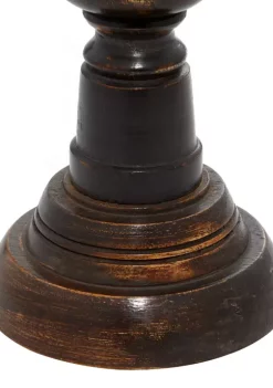 Top 10 👍 Farmhouse Mango Wood Candle Holder - Set of 3 by Monroe Lane 😍 -Monroe Lane Sales Belk 17149