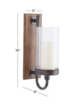 Best Sale 🤩 Glam Glass Candle Holder by Monroe Lane ⌛