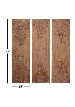 Best reviews of 🌟 Rustic Wood Wall Decor - Set of 3 by Monroe Lane 🛒 -Monroe Lane Sales Belk 17200