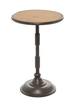 Brand new π Industrial Metal Accent Table by Monroe Lane β