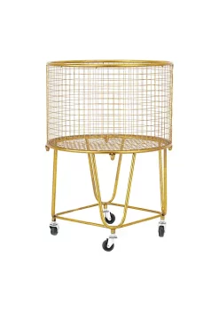 Outlet ⌛ Industrial Metal Storage Cart by Monroe Lane 🎉 -Monroe Lane Sales Belk 17245