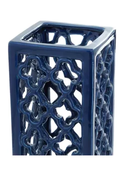 Budget 💯 Coastal Porcelain Uplight - Set of 2 by Monroe Lane 🔔 -Monroe Lane Sales Belk 17251