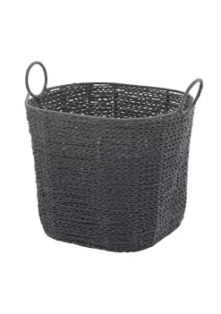 Coupon 😍 Bohemian Cotton Storage Basket by Monroe Lane 🔥 -Monroe Lane Sales Belk 17282