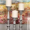 Discount 🤩 Traditional Aluminum Candle Holder - Set of 3 by Monroe Lane 🧨