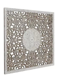 Wholesale 😉 Traditional Wood Wall Decor by Monroe Lane ✨ -Monroe Lane Sales Belk 17298