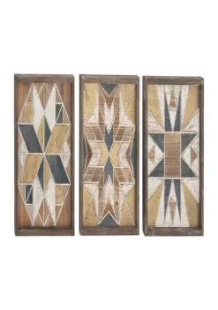 Flash Sale π Farmhouse Wood Wall Decor - Set of 3 by Monroe Lane π