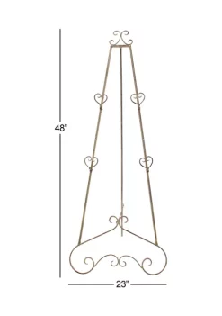 Best deal 😍 Traditional Metal Easel by Monroe Lane 🤩 -Monroe Lane Sales Belk 17336
