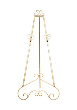 Best deal 😍 Traditional Metal Easel by Monroe Lane 🤩 -Monroe Lane Sales Belk 17337