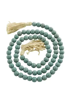 Best reviews of ❤️ Bohemian Wood Garland with Tassel by Monroe Lane 🥰 -Monroe Lane Sales Belk 17343