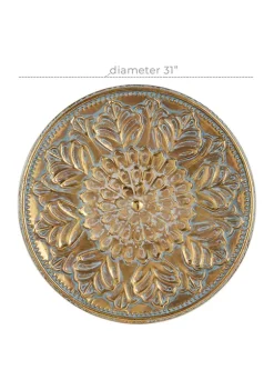 Discount 😉 Eclectic Metal Wall Decor by Monroe Lane 🔔 -Monroe Lane Sales Belk 17370