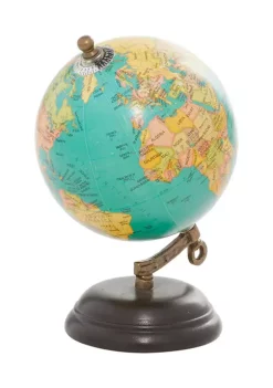 Deals 💯 Traditional Metal Globe by Monroe Lane 🤩 -Monroe Lane Sales Belk 17376