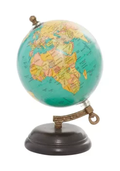 Deals 💯 Traditional Metal Globe by Monroe Lane 🤩 -Monroe Lane Sales Belk 17377